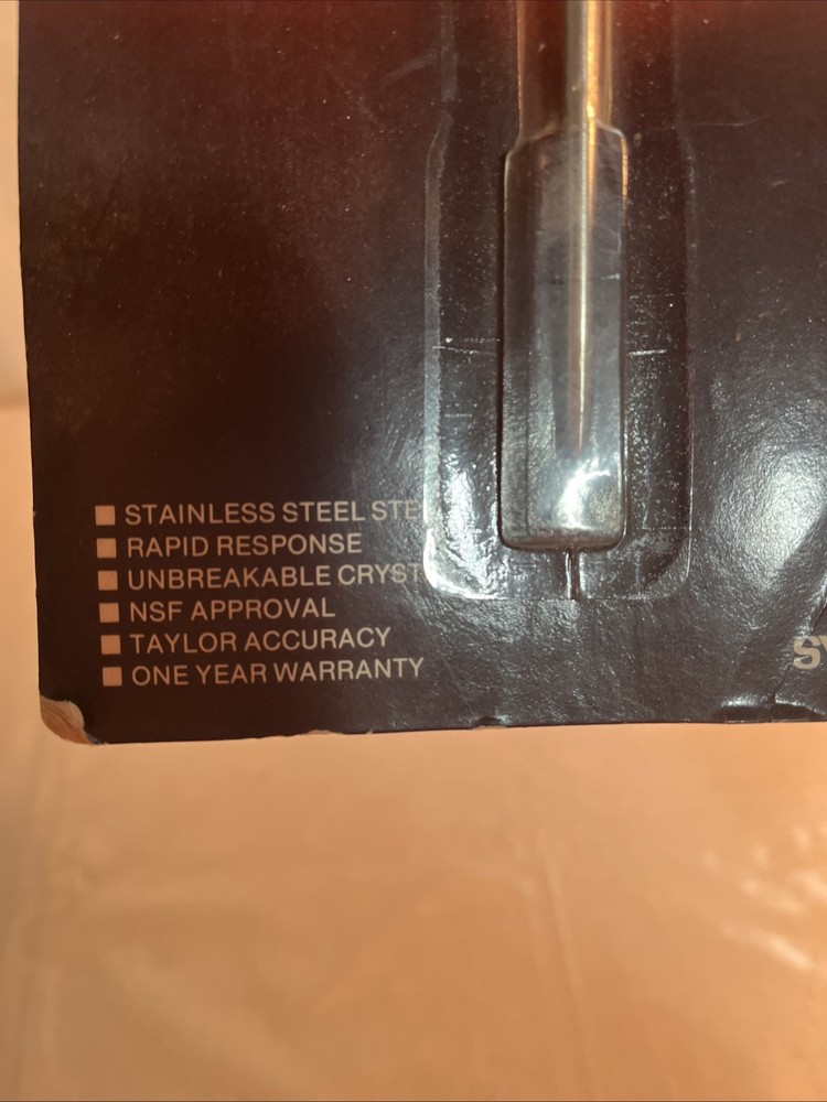 Taylor Rapid Response Food Thermometer Probe Microwave Oven Reader