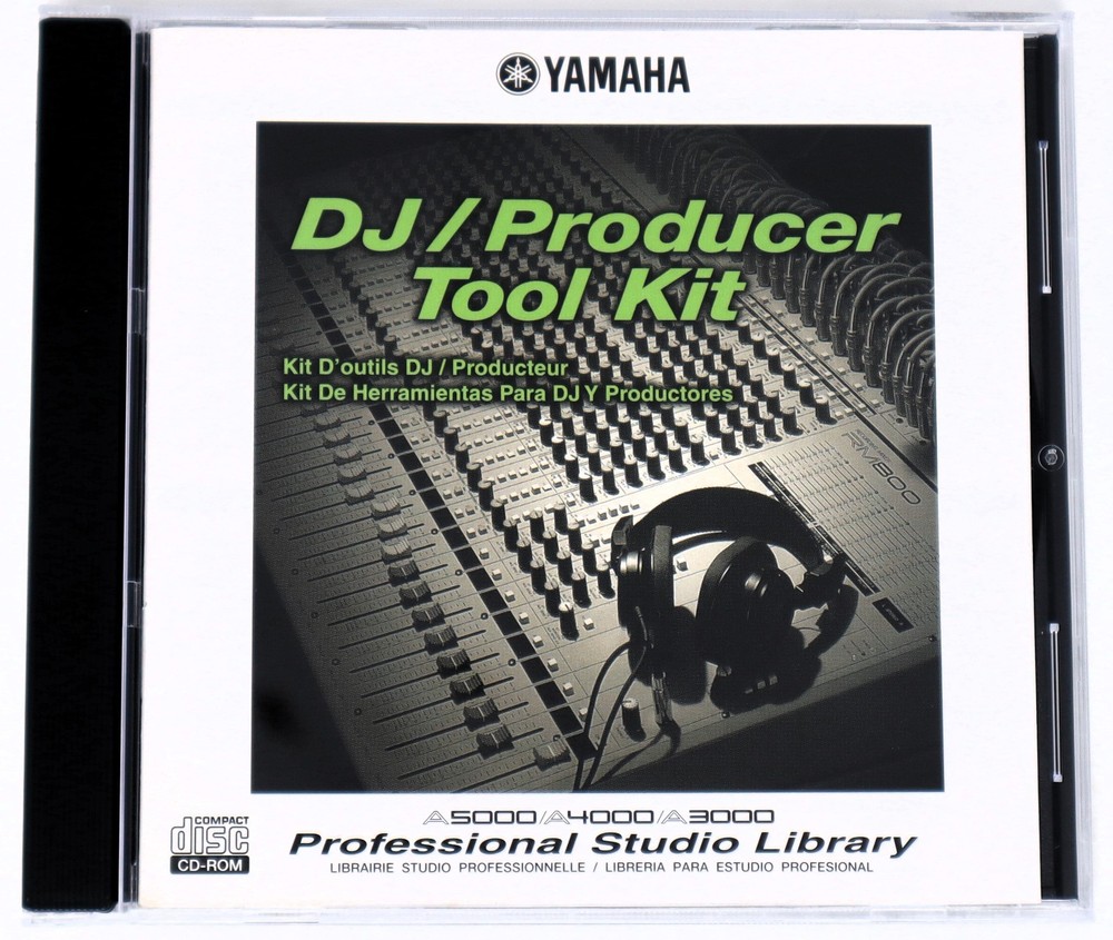 Yamaha DJ / Producer Tool Kit A3000 A4000 A5000 Format Sound Library/Sampling CD