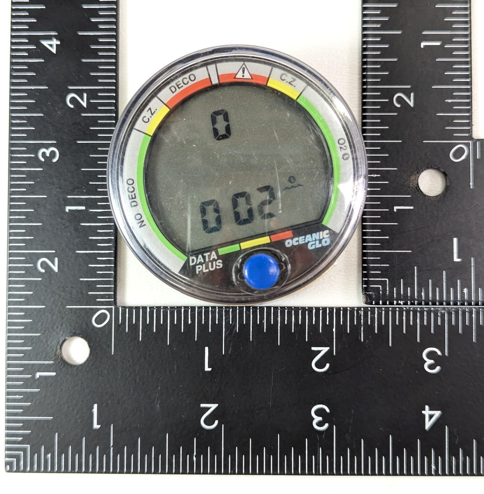 Oceanic Data Plus Air & Nitrox Puck Scuba Dive Computer + Manual #5454