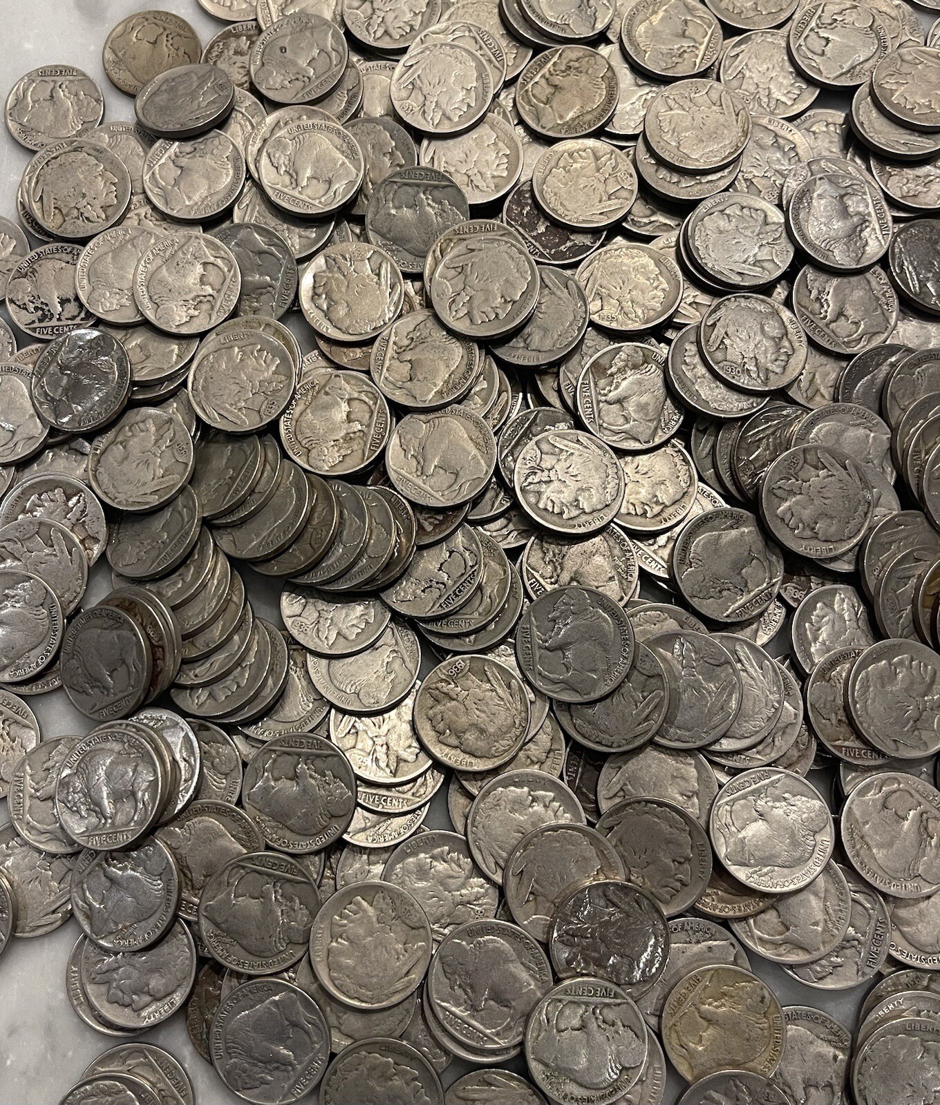 [Lot of 40] Buffalo Nickels Full Readable Dates - Choose How Many Lots of 40!