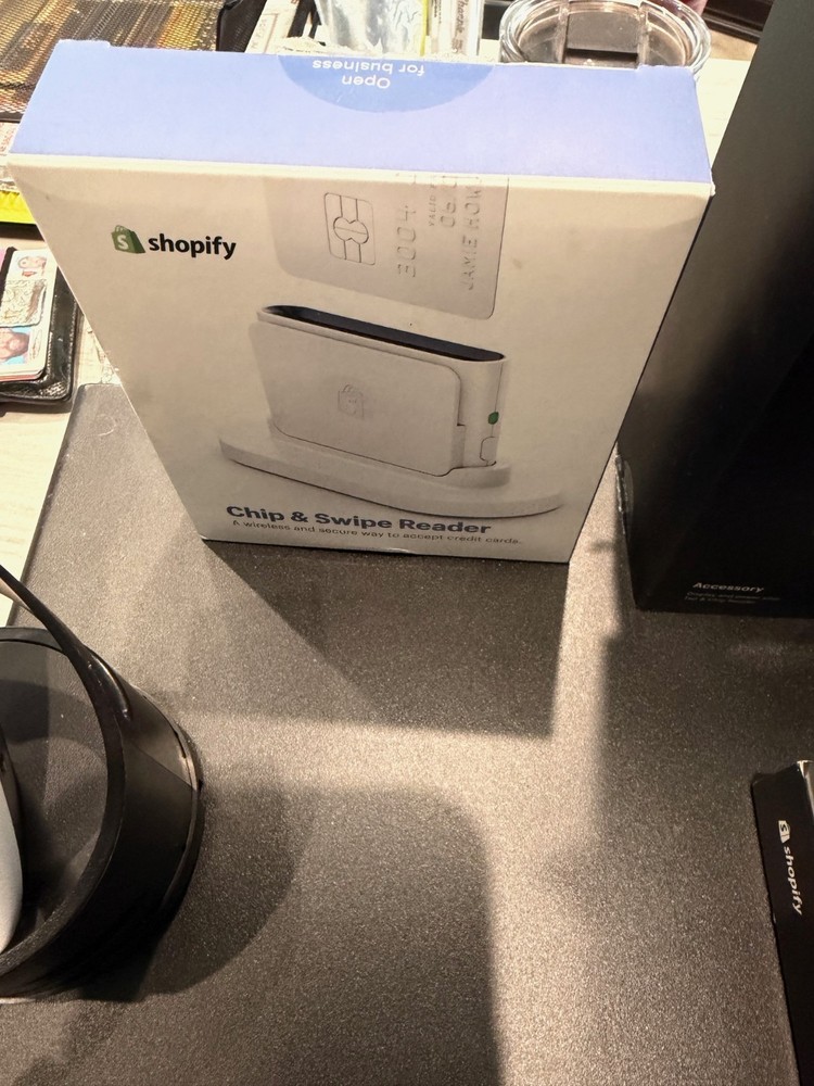 Shopify POS iPad Stand (10.2” Lightning), Socket Scanner, STAR TSP100III Printer