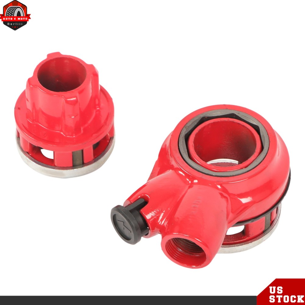 Handheld Pipe Threader Ratchet Typeand Pipe Cutter Threading Tool with 5Dies Set