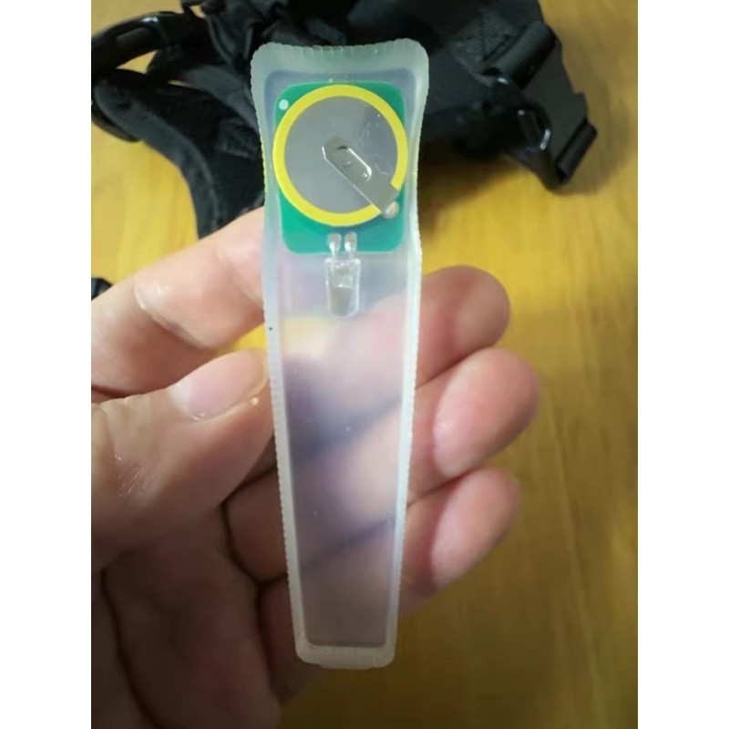 2PCs. Tactical ID Lights for v-lite Hook Loop Mount Waterproof Steady Strobe