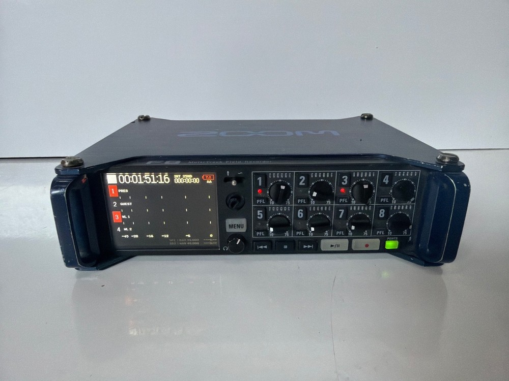 Zoom F8 Multitrack Field Recorder