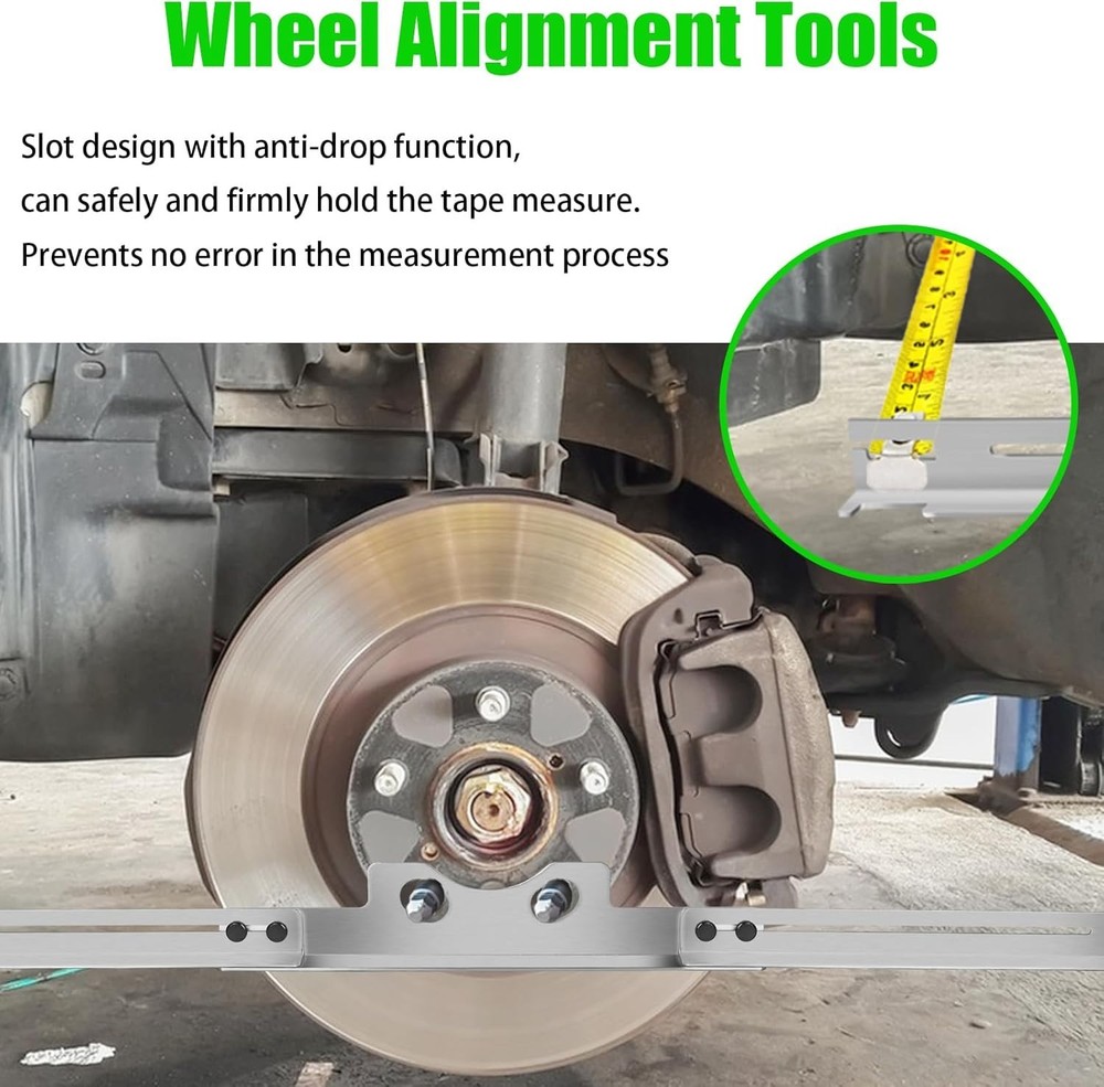 2PCS Wheel Alignment Tool, , Front End Alignment Tool for Car, SUV, and Vehic...