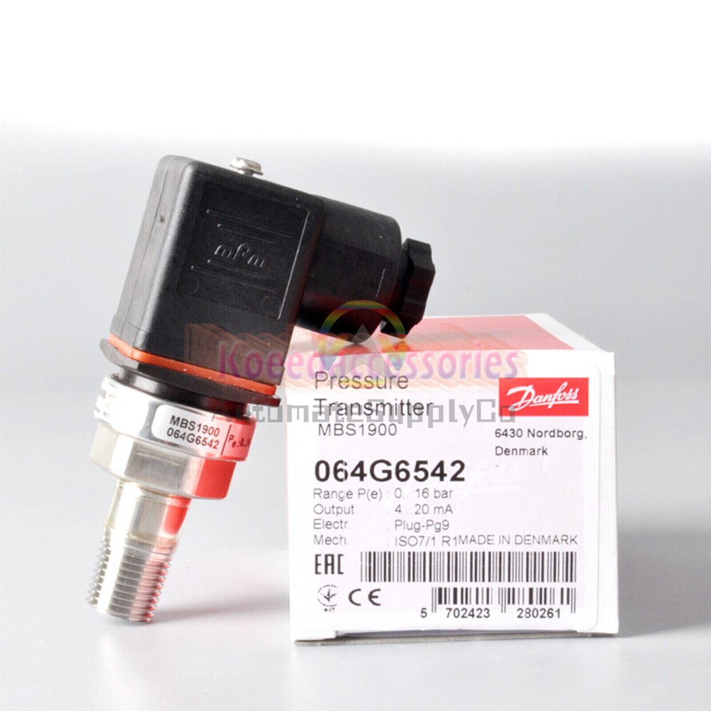 New DANFOSS MBS 1900 064G6542 Pressure Transmitter