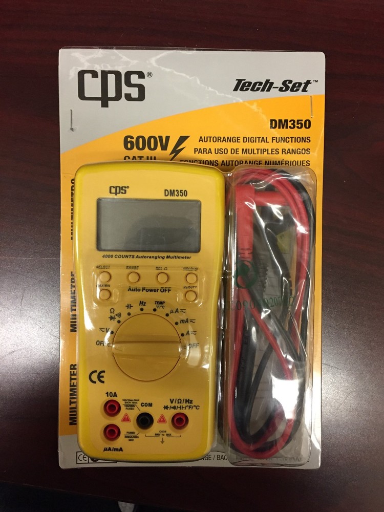 CPS AUTORANGE DIGITAL MULTIMETER - DM350