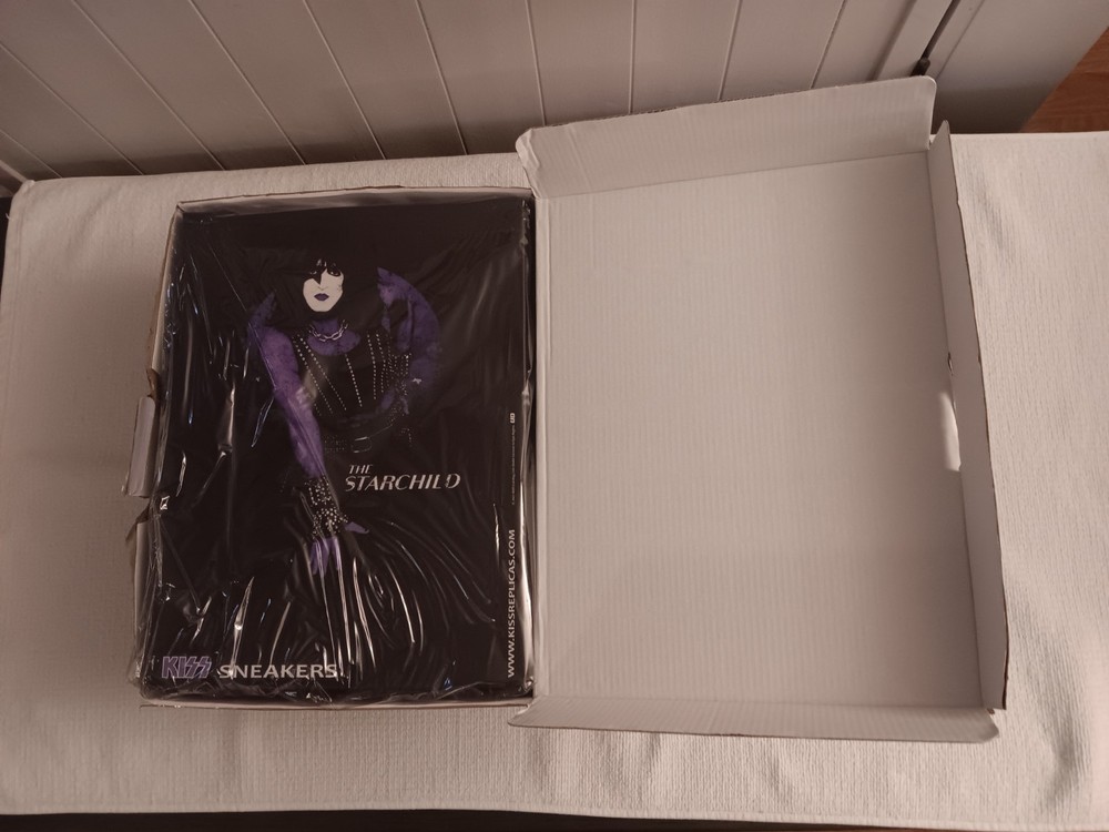 Kiss-PaulStanley Sneakers-By Kiss Replicas*NEW-MENS SIZE 13-READ DESCRIPTION