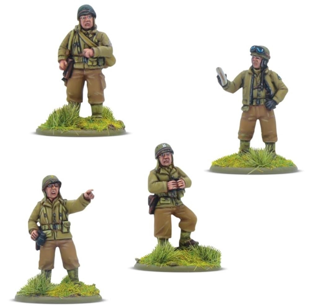 Warlord Games (403213004) US Army Platoon Commanders