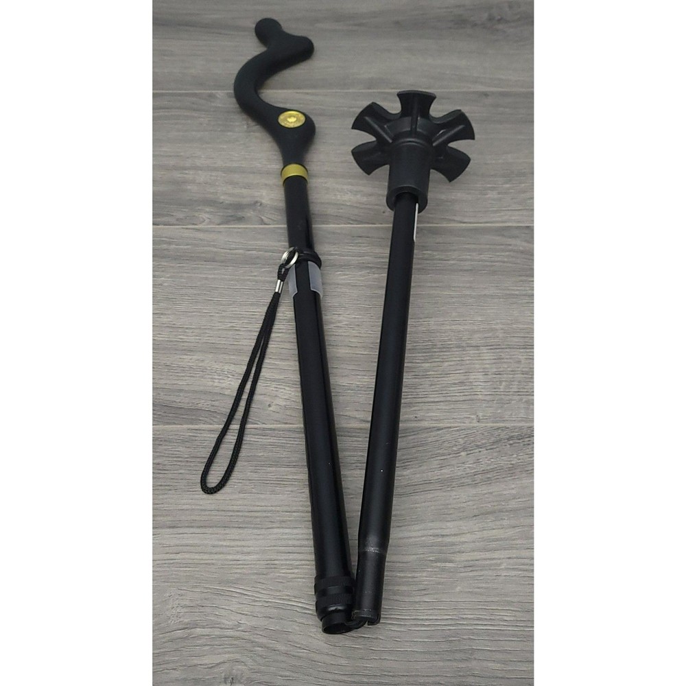 The Campbell Cane Walking Stick Posture Corrector Foldable 10 Adjustable Heights