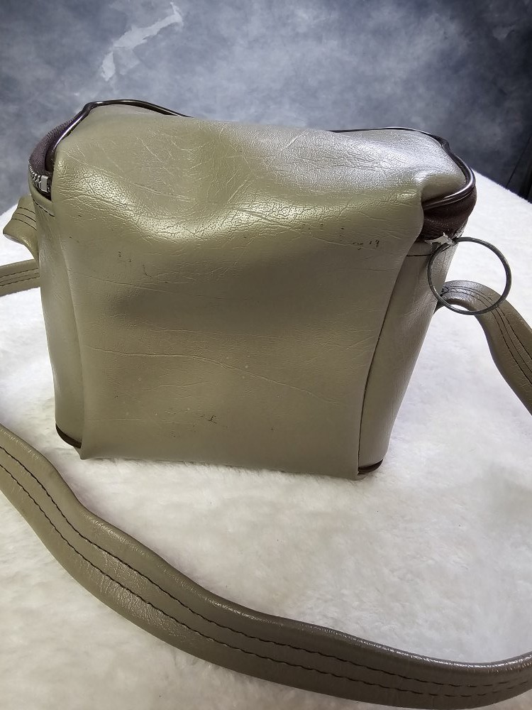 Vintage Polaroid Camera Carrying Case Bag Zip Around With Strap