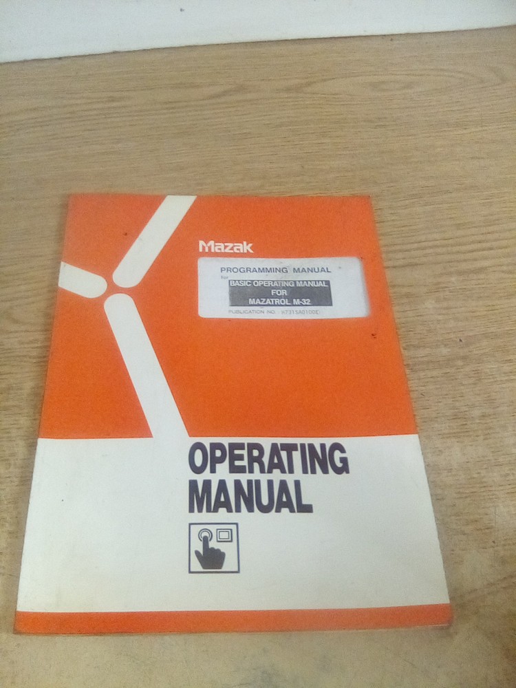 Mazak Programming Manual For Basic Operating Manual For Mazatrol M-32