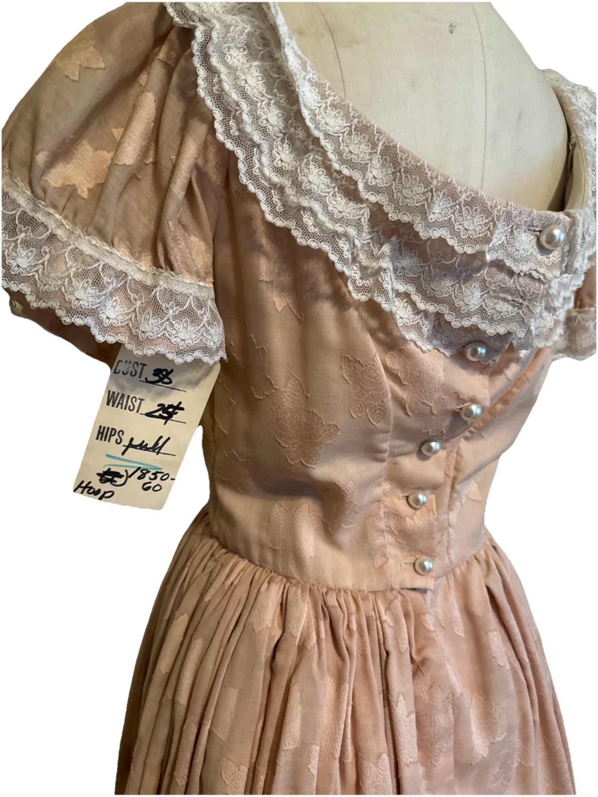 Vintage Hollywood Costume Victorian Dress