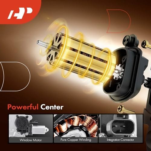 Power Window Regulator with Motor Replacement for Buick Front Driver Side (LH)