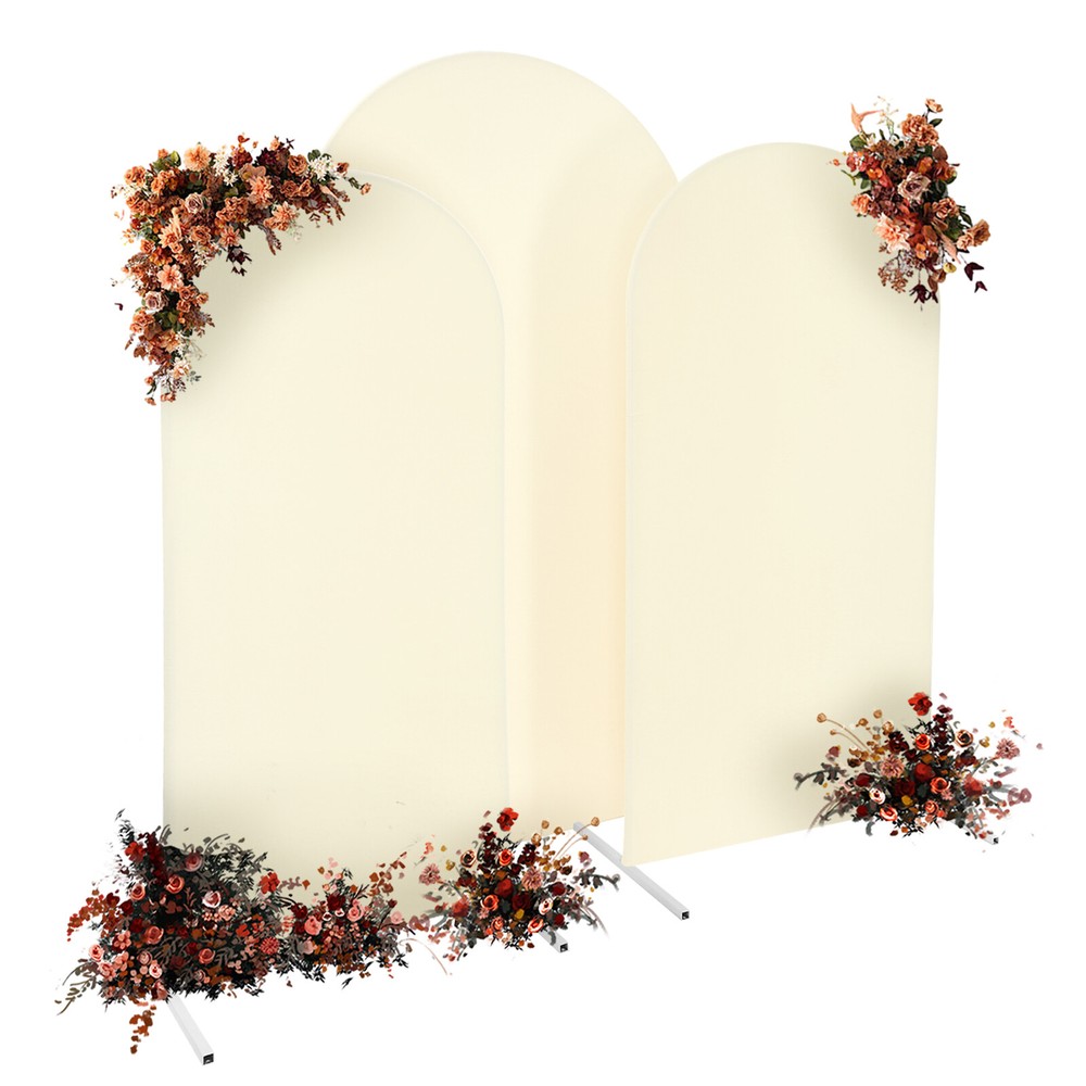 Arch Backdrop Stand, Wedding Arch Stand,candy buffets, dessert tables,3pcs