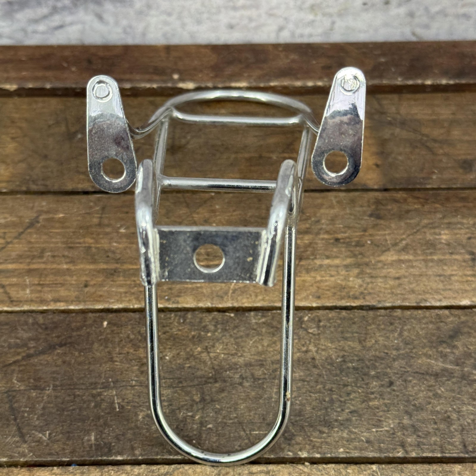 Vintage TA Front Rack NOS Brake Post Mount Carrier Steel France Porteur Chrome