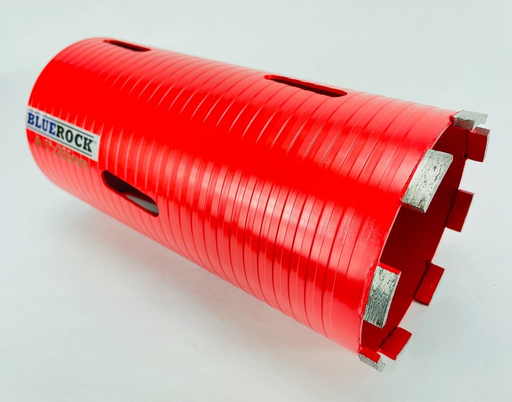 DRY Type 1"-5" Set Diamond Coring Bit - Concrete Core Drill by BLUEROCK ® Tools