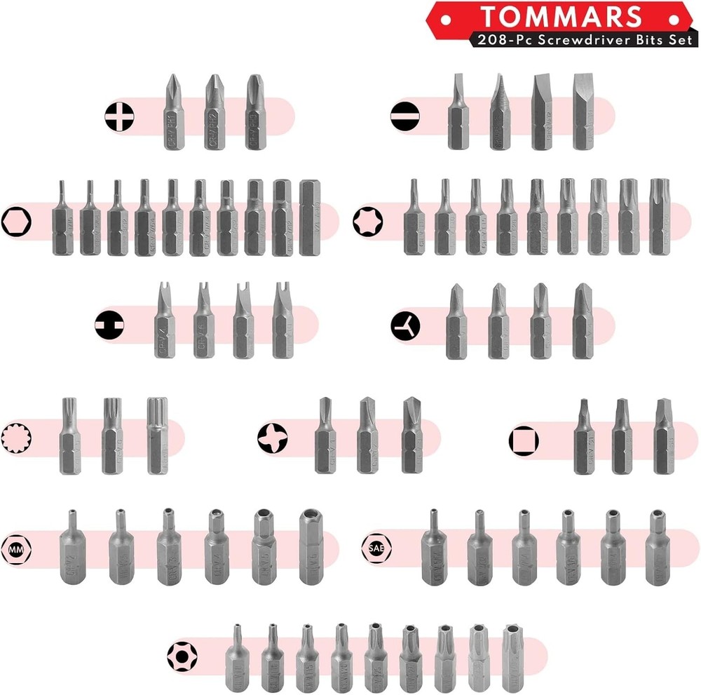 Gunsmith Screwdriver Set Wheeler Gunsmithing Firearm Tools Kit 208 Bits Pro NEW