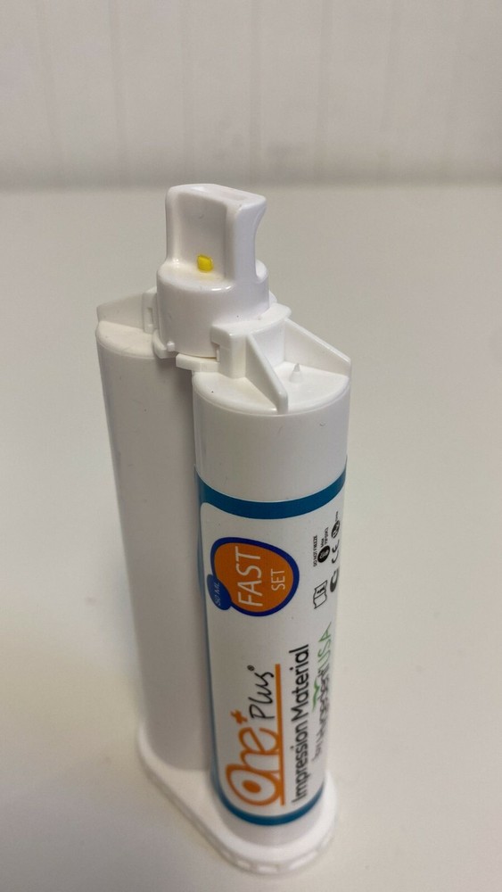 2 x 50ml ONE VPS Impression Material, Light Body, Fast Set EXP: 2022-12-24