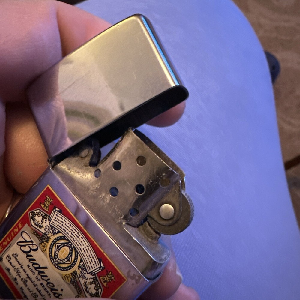 Zippo Lighter Bud Budweiser 2001 USA
