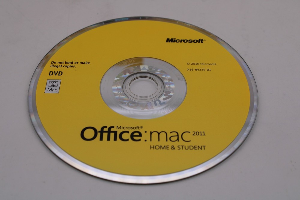 Microsoft Office Mac 2011 Home & Student w/ Product Key