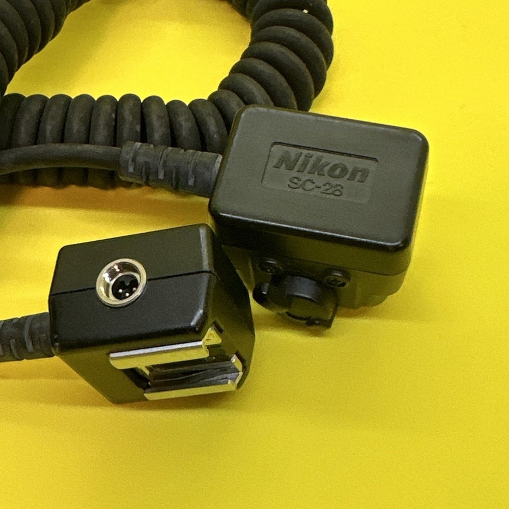 Nikon SC-28 Camera Flash Cord Used Working Condition