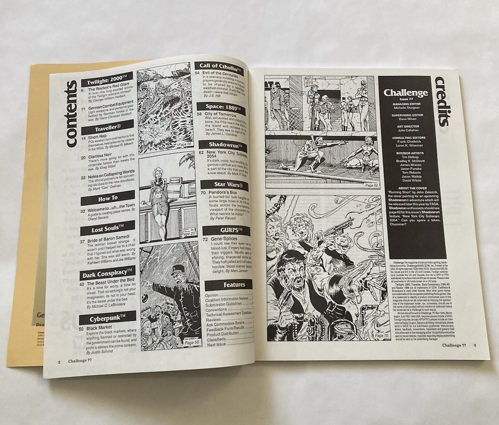 GDW Challenge Magazine #77 Sci-Fi Gaming