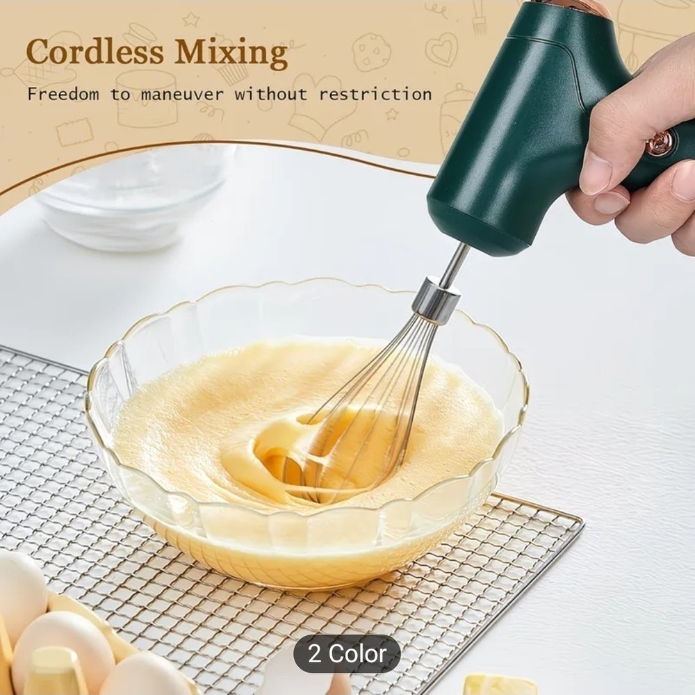 ELECTRIC Hand Mixer,USB Rechargeable