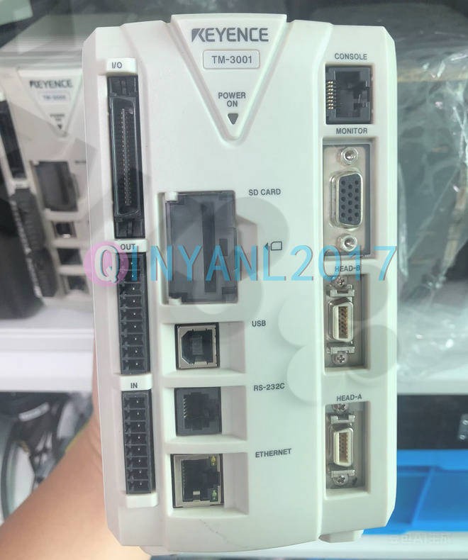 1PC Used Keyence TM-3001 High Speed 2D Optical Micrometer Controller