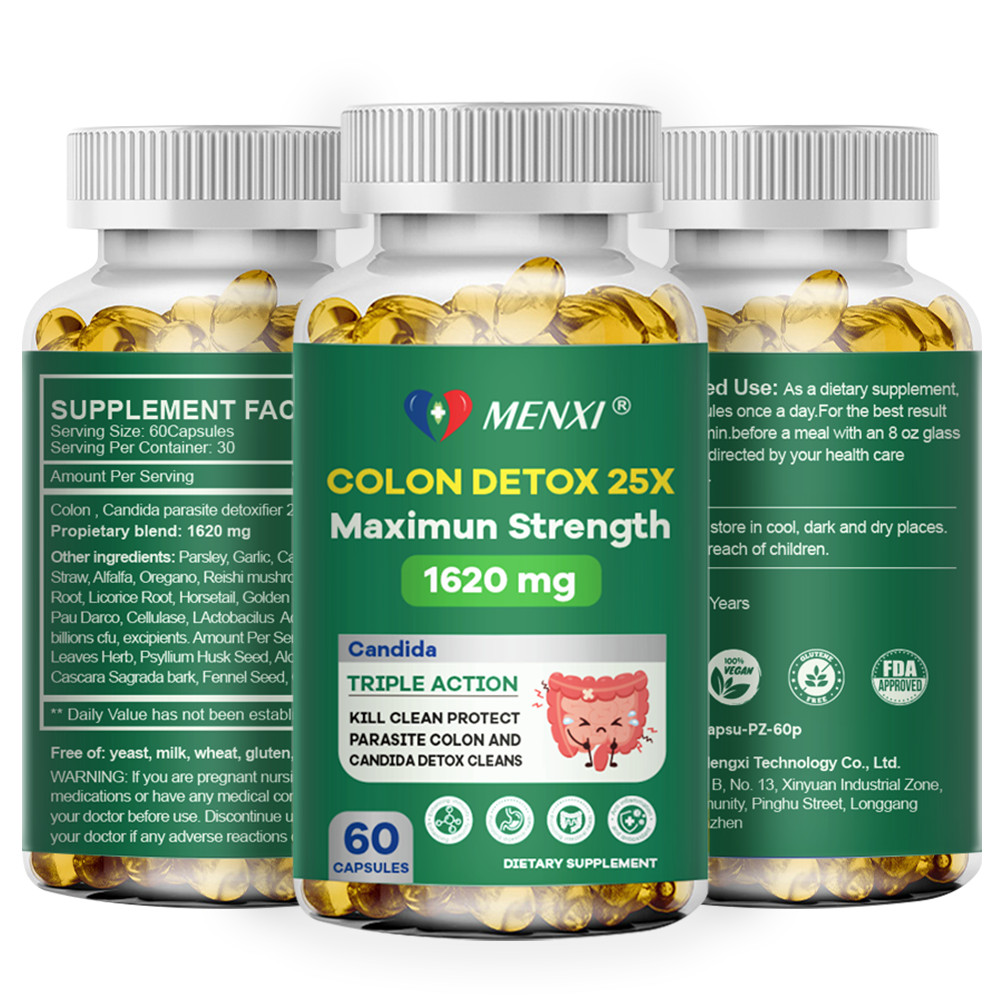 PARASITE DETOX BODY CLEANSE Complex Anti- PARASITE Gut Health Cleanse Support