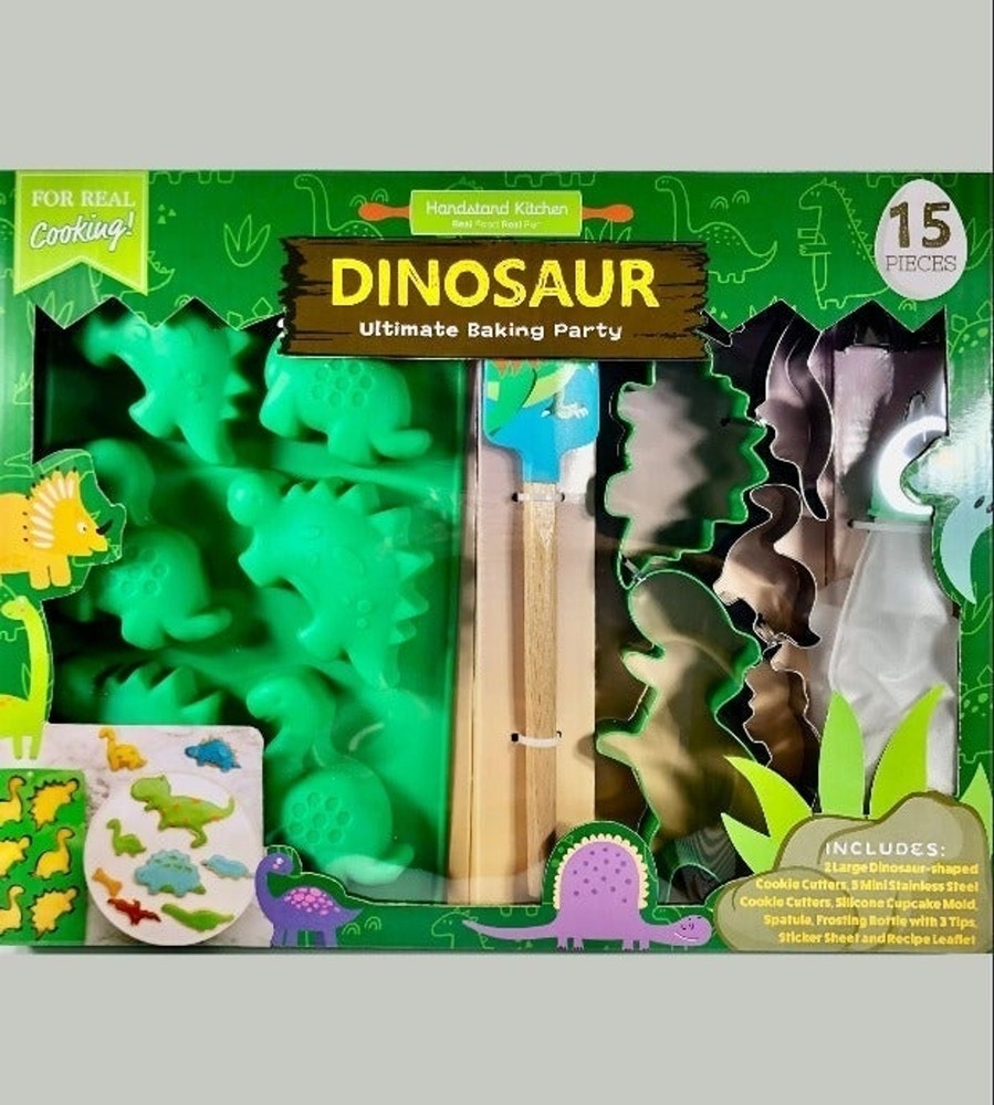 Oven diswasher safe, Dinosaur Baking Party Set