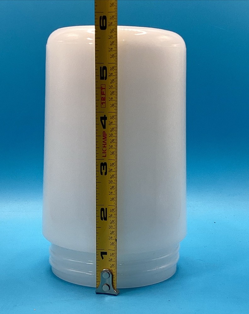 White Globe Replacement Ceiling Light Fixture No Box