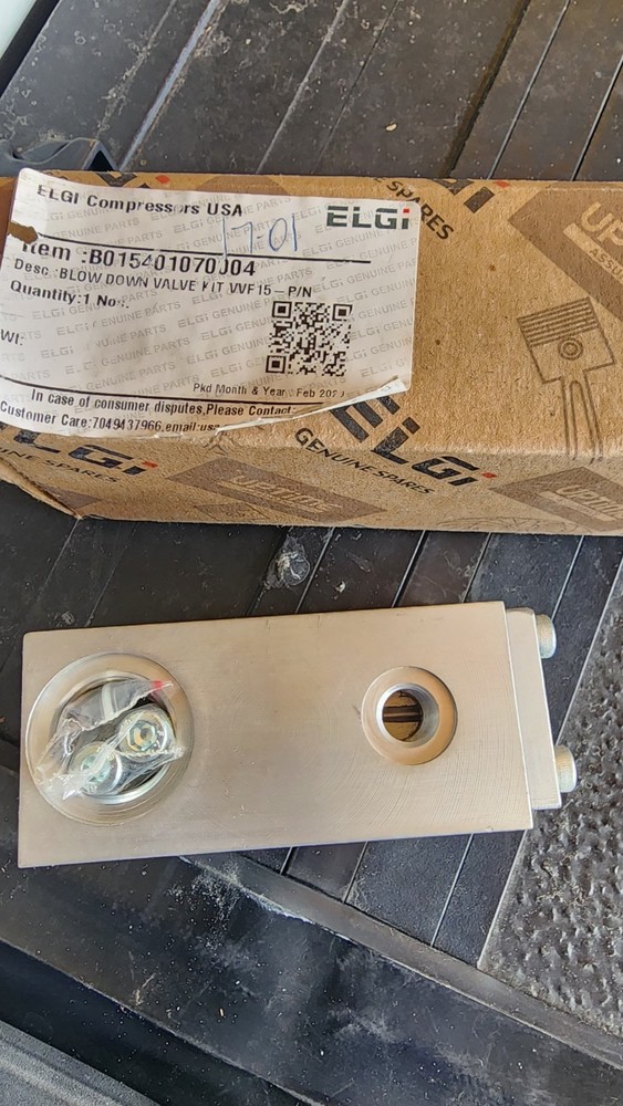 B015401070004 Blowdown Valve Elgi