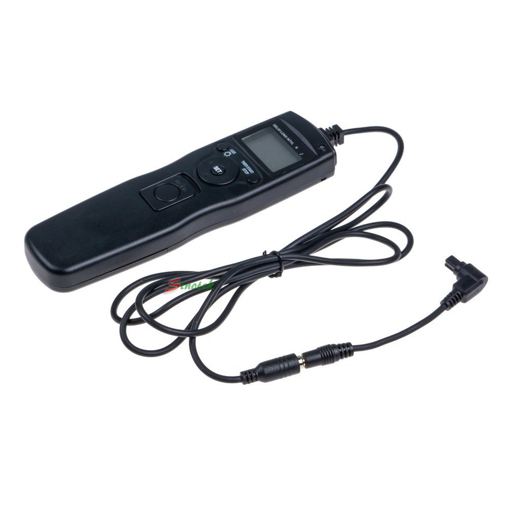 LCD Timer Remote Control Shutter Release for Canon EOS 5DIII 50D 40D 6D Camera