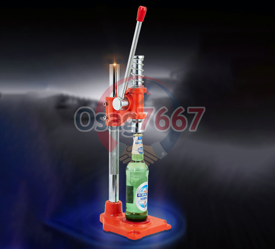 one YG-60 Beer Glass Bottle Capping Machine Multipurpose Manual Capping Machine