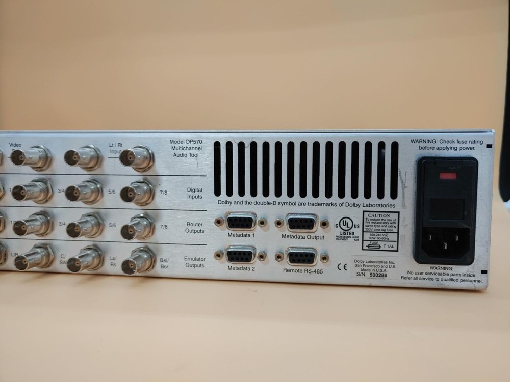 Dolby Digital DP570 Multi-Channel Professional Audio Tool ✔✔✔✔ **READ**