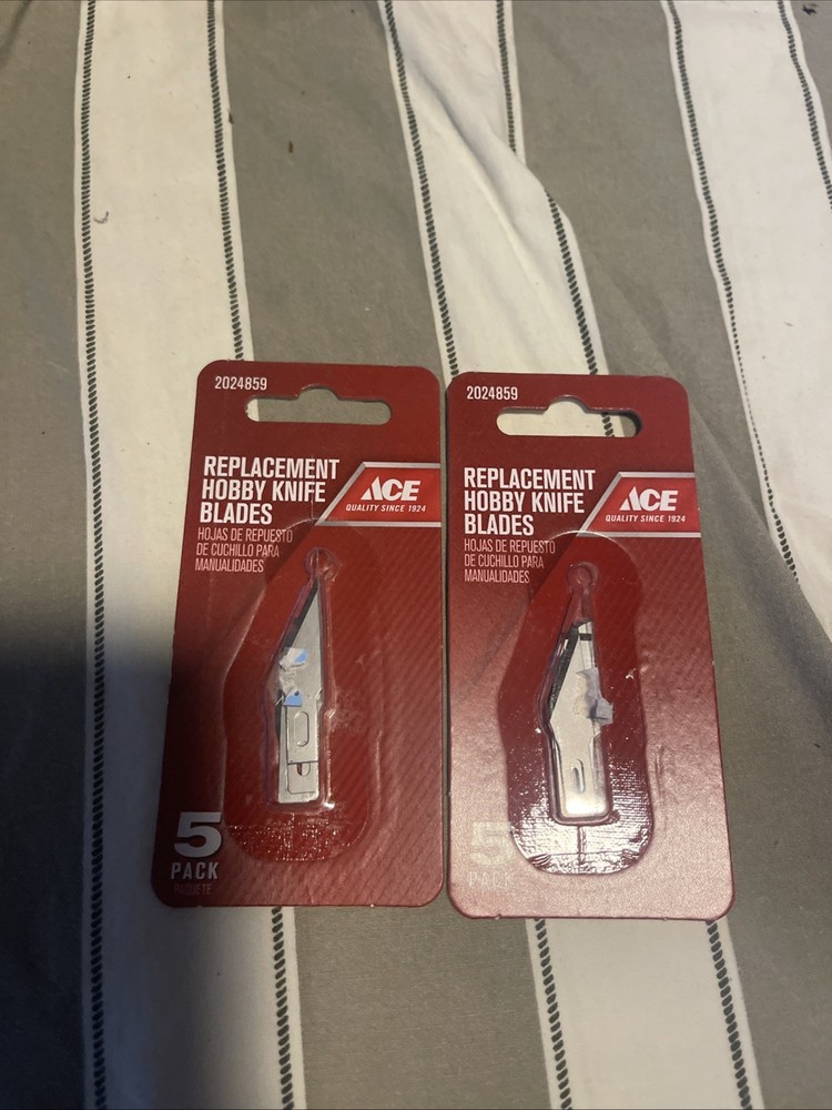 2-Ace Hardware ~ USA Made 2024859 Assorted Replacement Blades (10 pc)
