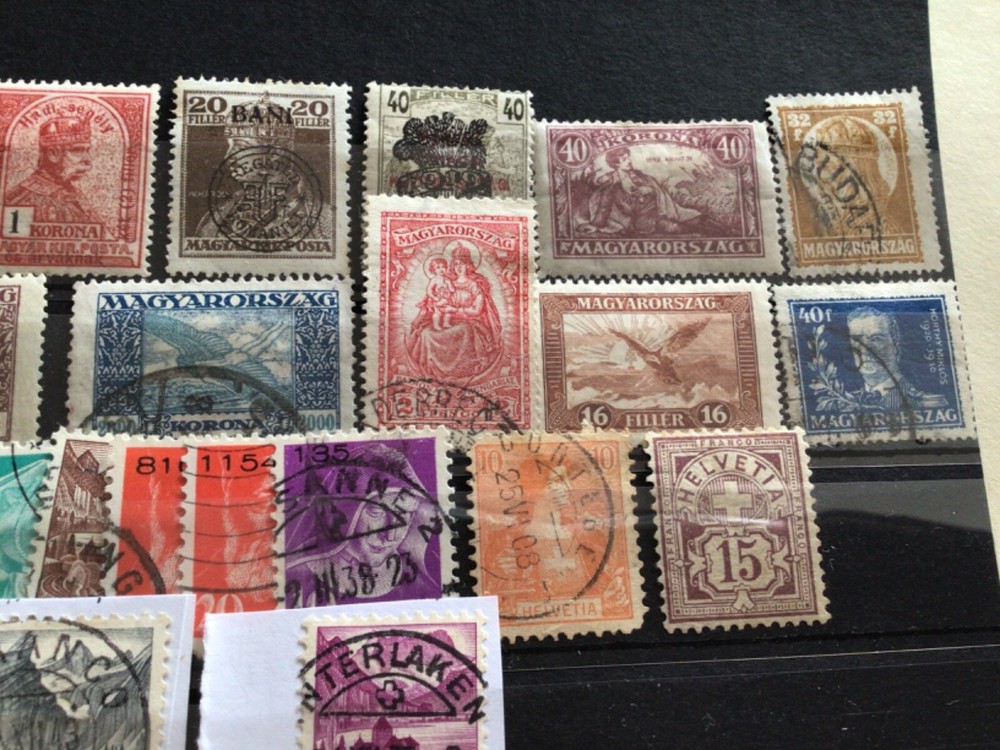 Europe mounted mint & used stamps A12653