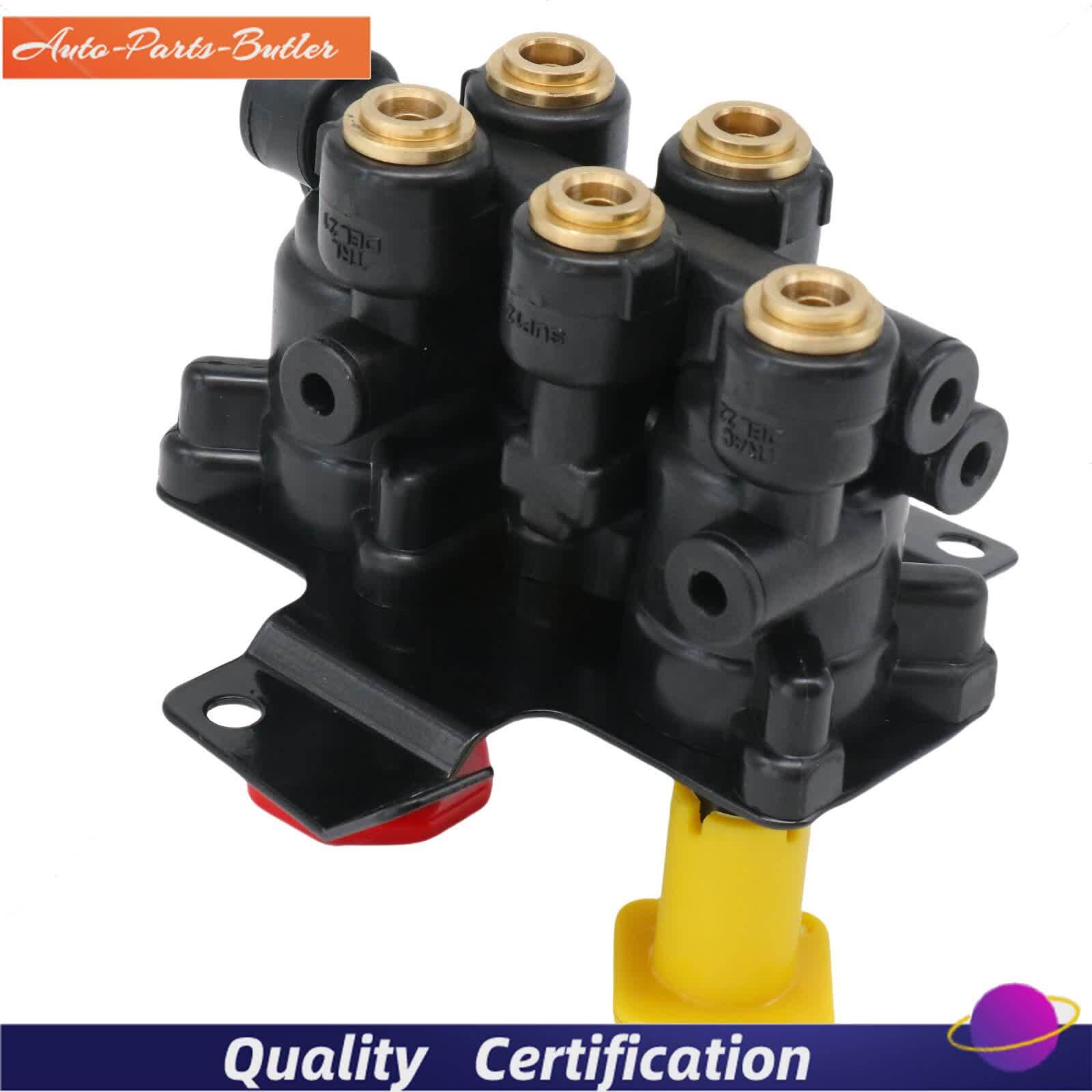 24340522 21315044 K035691 For Volvo VNL Dash Valve Dual Park Brake With 5 Ports