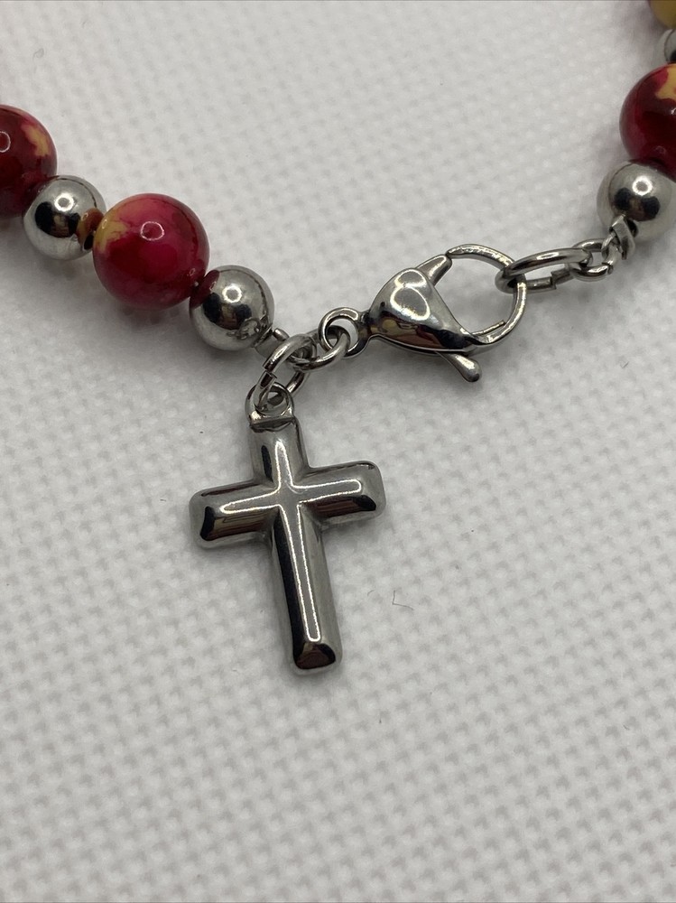 Cross handmade bracelet