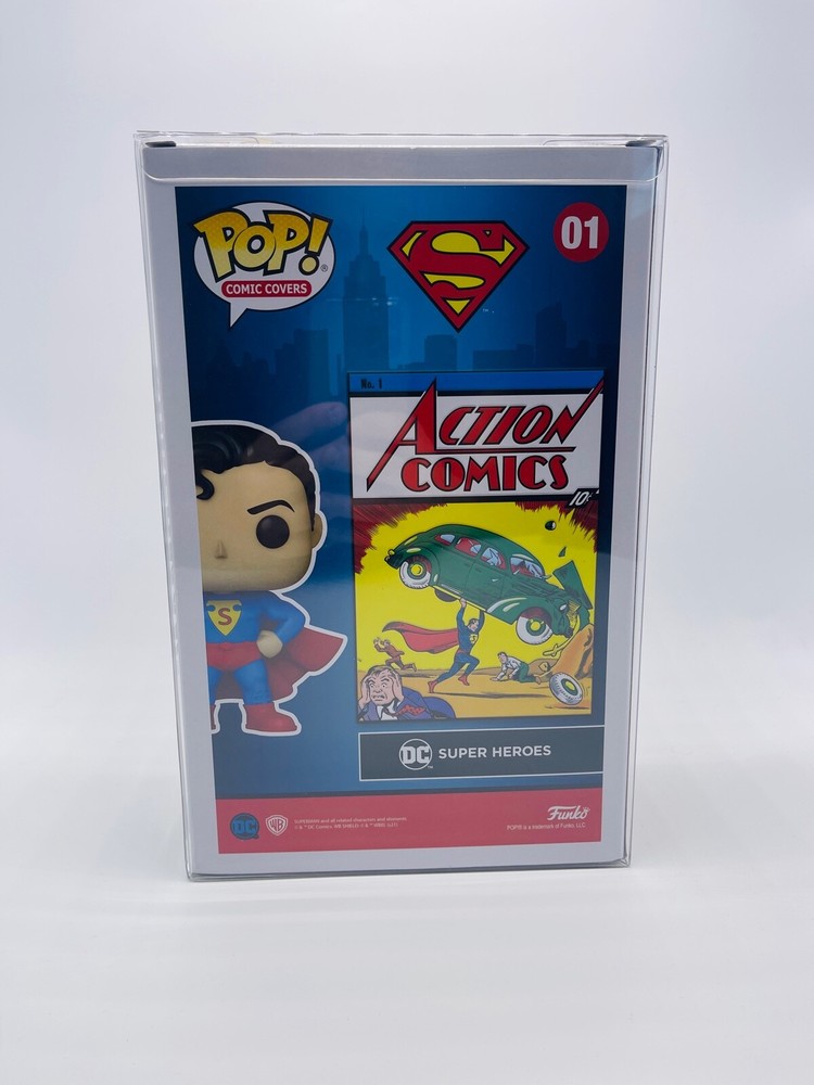 Funko Pop! Comic Covers Protector made with SCRATCH & UV RESISTANT 0.50mm thick