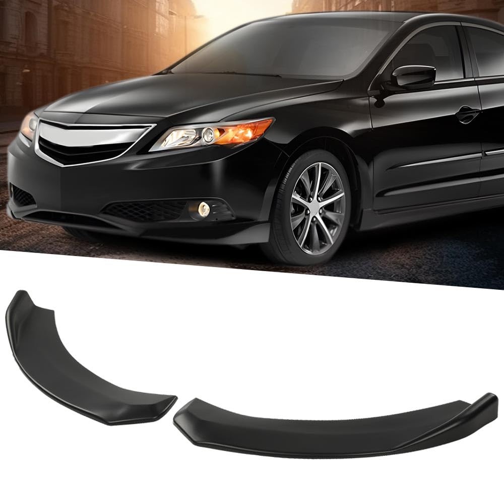 Universal Front Bumper Lip Splitter Diffuser Winglet Type-2 Black