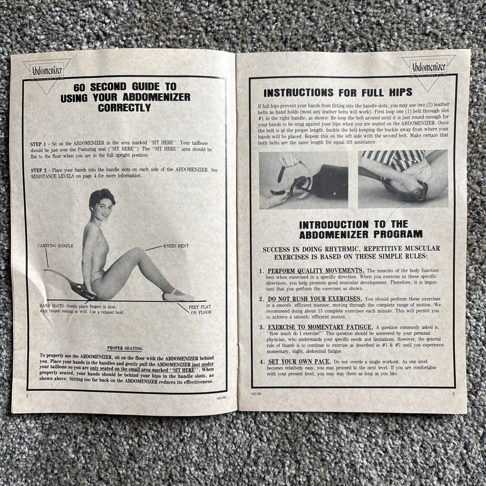 The Original Abdomenizer, the intelligent sit up