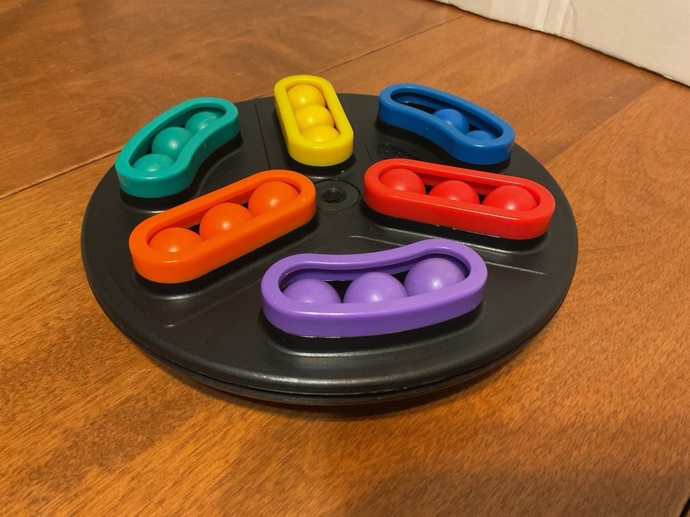 Vintage BACK SPIN Binary Arts Brain Teaser Puzzle Game Backspin Clean
