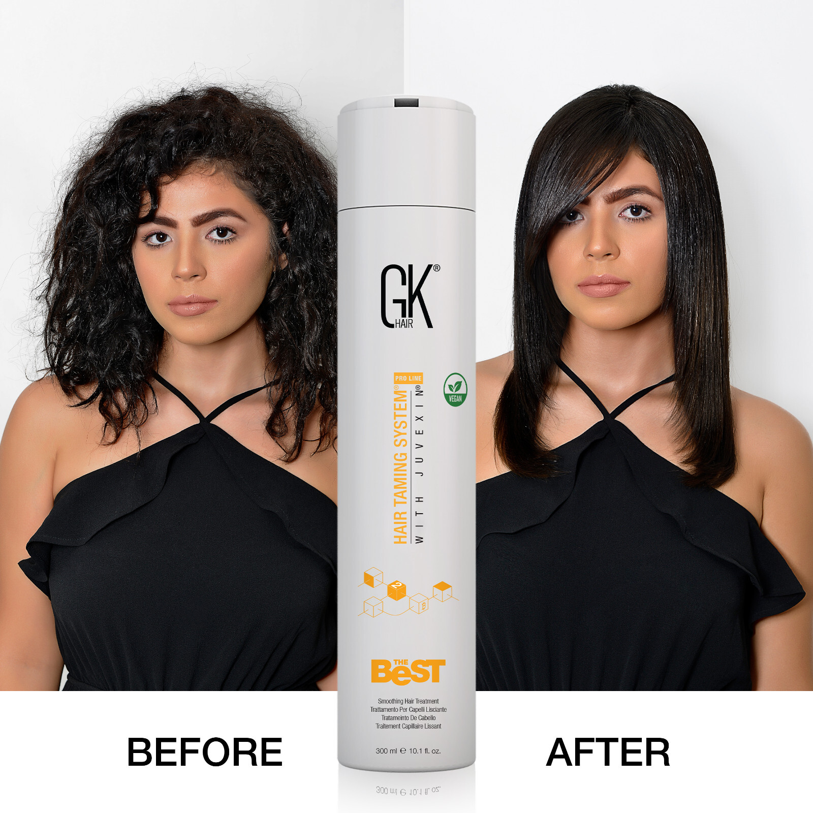 GK Hair The Best Keratin Treatment | Formaldehyde-Free | Smooth & Straight Hair