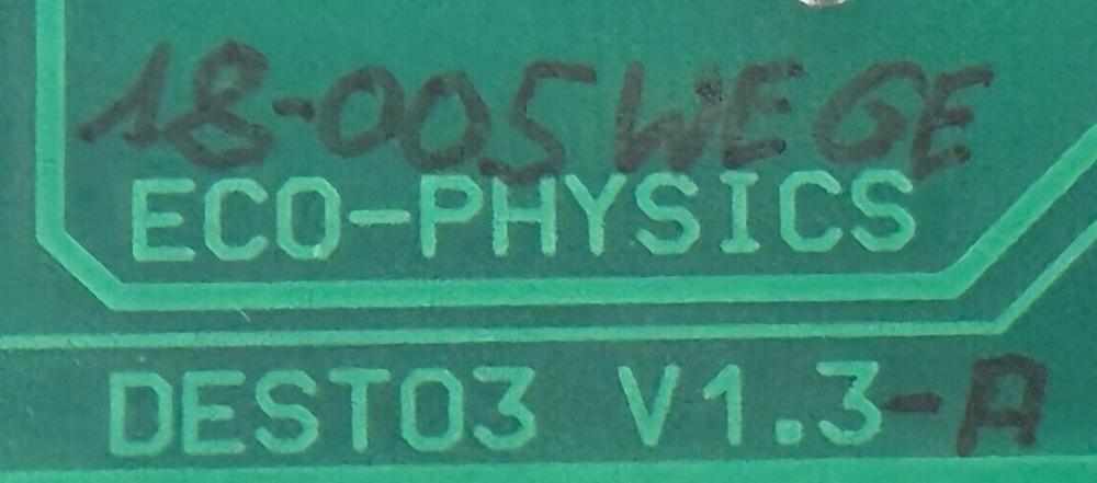 NEW ECO-Physics DEST03 V1.3-A Circuit Board