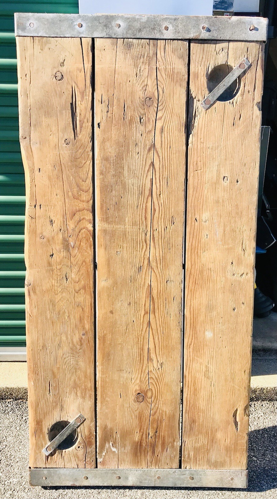 WWII Liberty Ship Wooden Hatch Door Cover Large In Excellent Original Condition