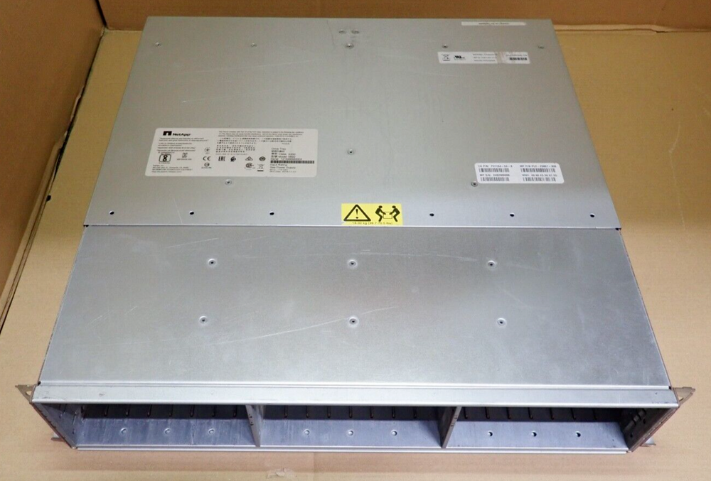 NetApp DE5600 24x 2.5" SAS Bay Storage Array E-X5681A-QS-R6 2x Controller 2x PSU