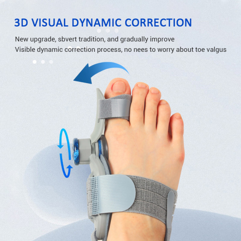 Bunion Fix Toe Valgus Corrector Adjustable Orthopedic Splints for Left and Right