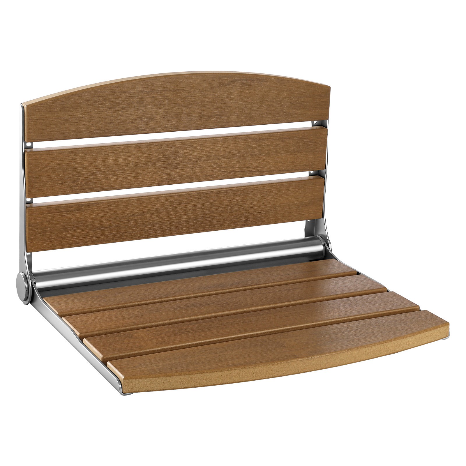 Uimoso Foldable Shower Seat Wall Mounted Folding Shower Bench 400LBS Capacity